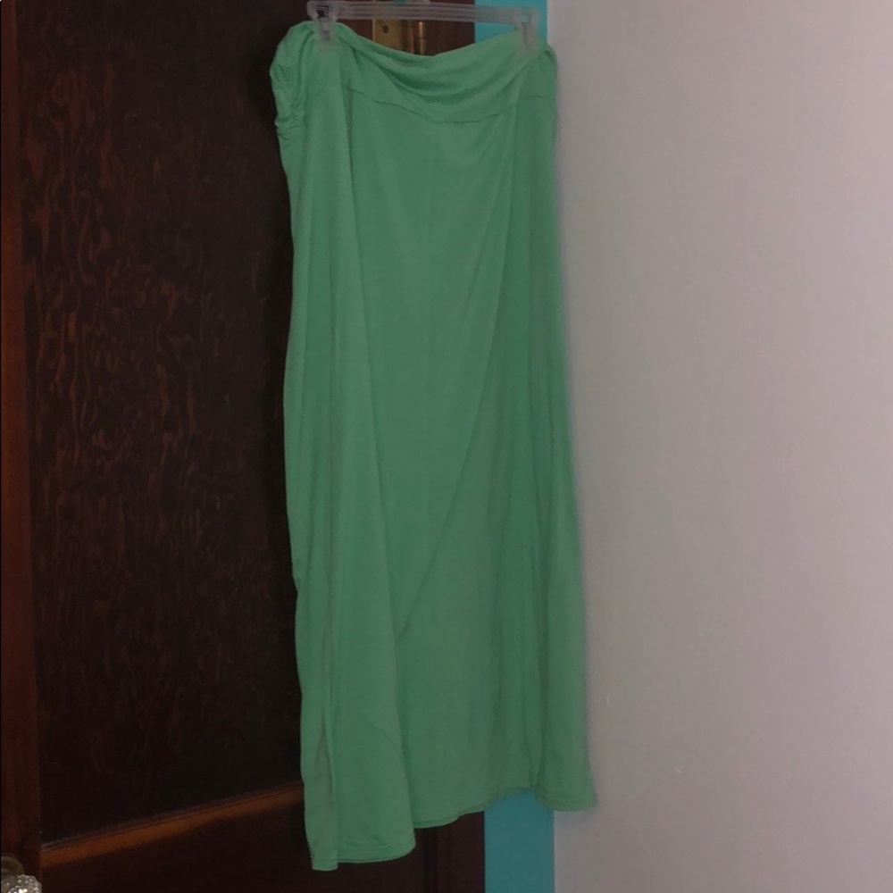 Teal skirt
